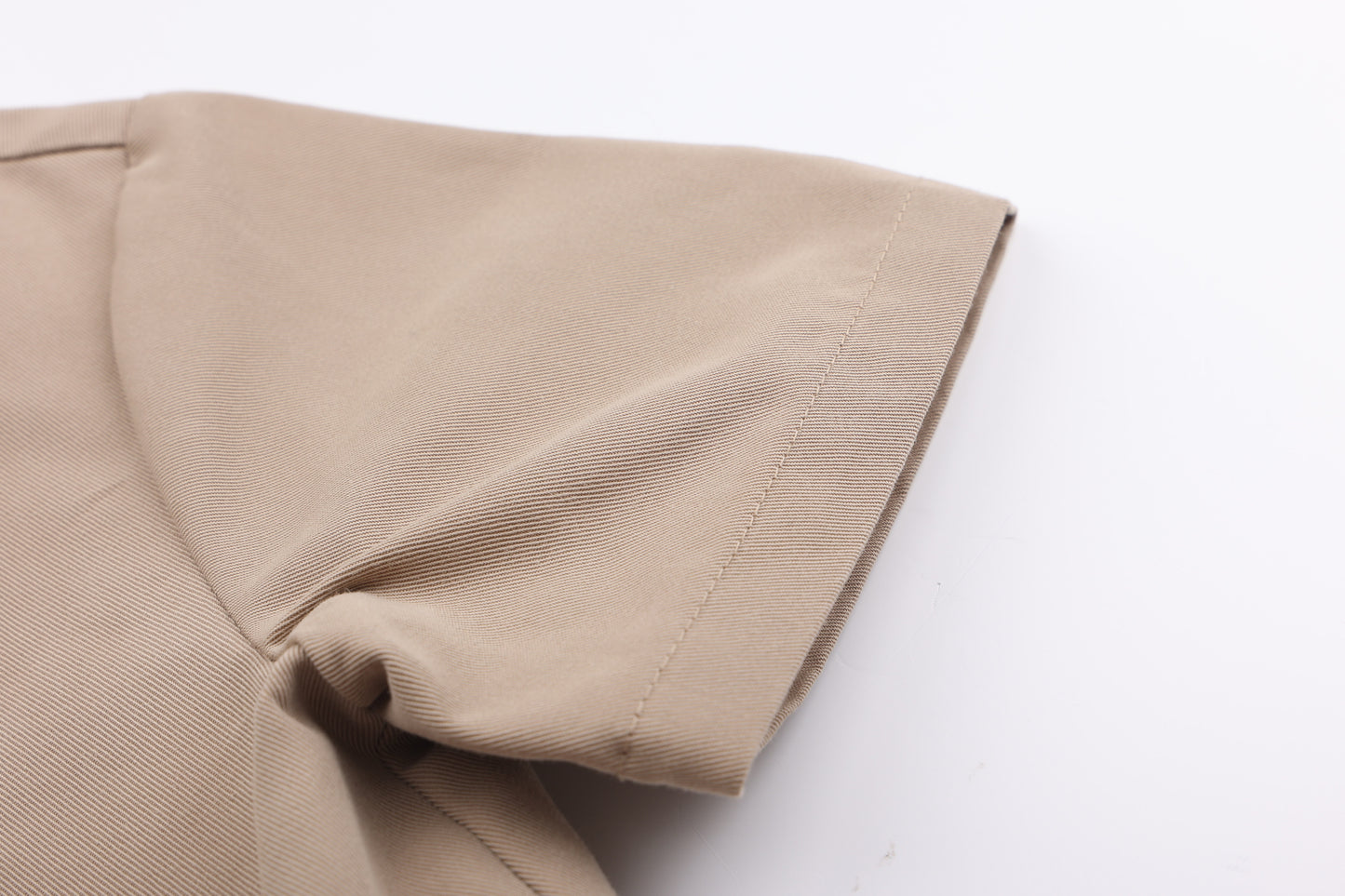 Khaki Button Skirt