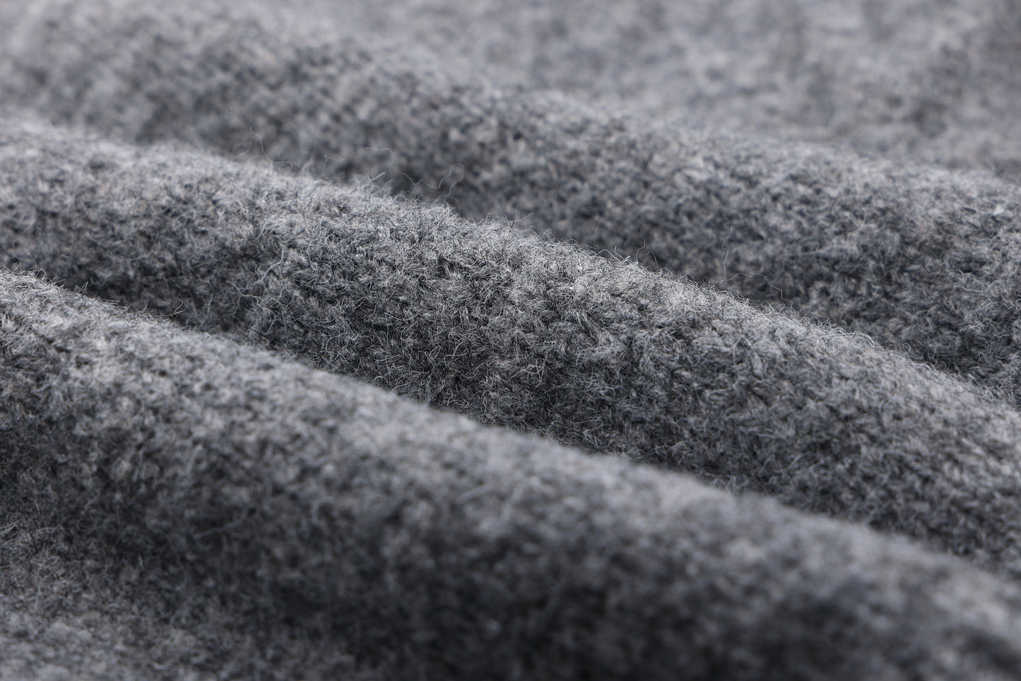 Grey Cherry Knitted Sweater